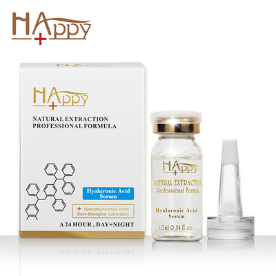 मॉइस्चराइजिंग विरोधी झुर्रियों फ्रिमिंग लिफ्टिंग Hyaluronic एसिड सीरम 100% जैविक पौधे सार
