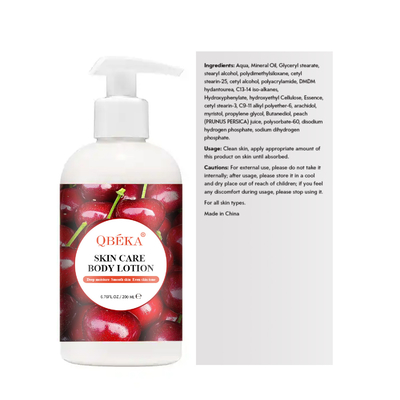 चिकनी कच्ची त्वचा देखभाल शरीर लोशन 200ml CPNP REACH