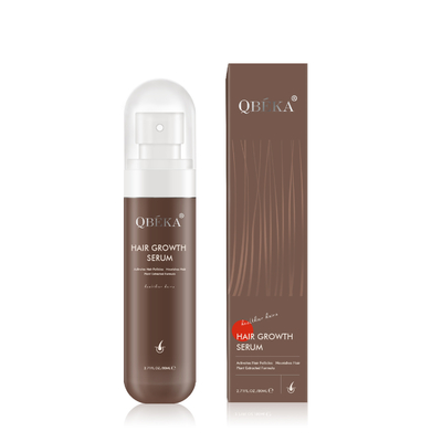 यूनीसेक्स 80ml QBEKA पॉलीगोनम मल्टीफ्लोरम हेयर ग्रोथ लिक्विड फॉर 15-डे फॉलीकल एक्टिवेशन