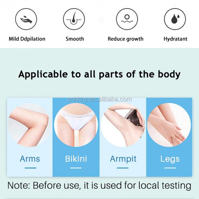 संवेदनशील त्वचा हमारे हर्बल डिपिलैटर क्रीम का प्रयोग करें 4