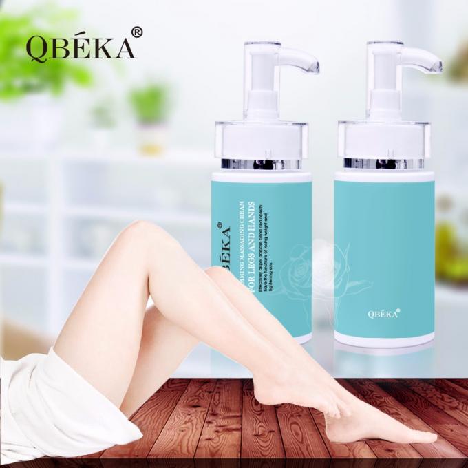 शरीर स्लिमिंग मालिश वजन घटाने QBEKA जोजोबा तेल पैरों और हाथों के लिए गर्म क्रीम 4