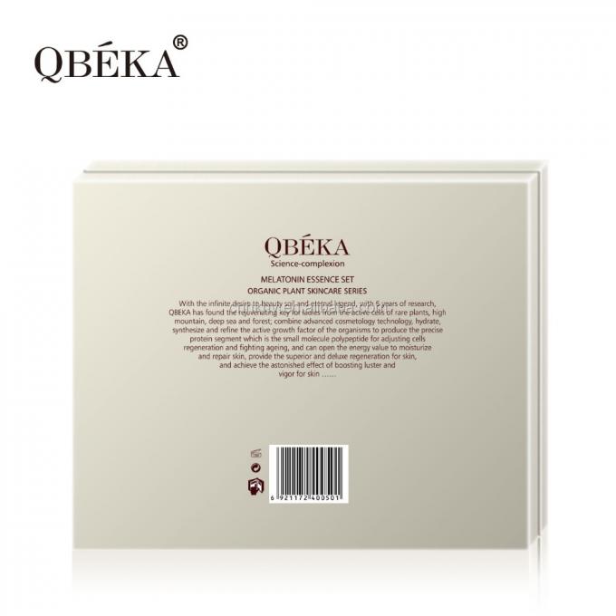 QBEKA फर्मेंट पॉलीपेप्टाइड फ्लेडिंग सीरम ब्लीचिंग गोल्ड फेशियल किट लिफ्टिंग इफेक्ट के लिए 3
