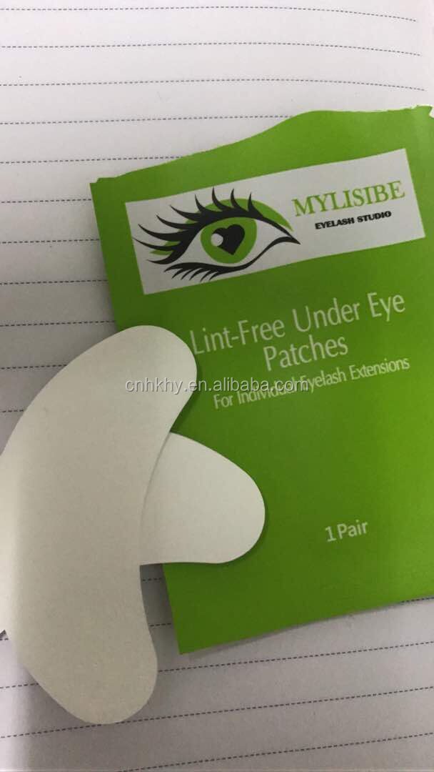 लश एक्सटेंशन SH-1 पर्ल पैच नेत्र पैड के लिए पैच परीक्षण के लिए eyelash गोंद कपास फिल्म 4
